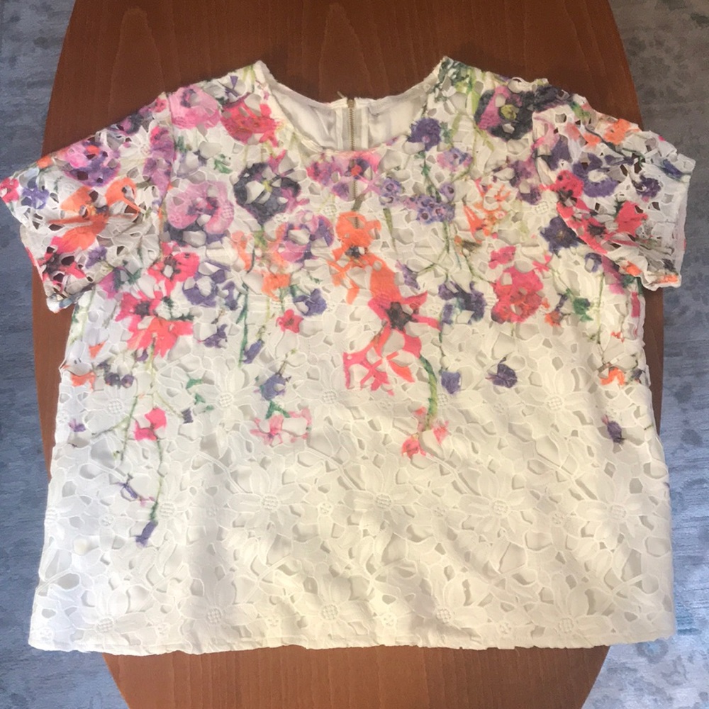 Anne Fontaine lace top size 44 size 14 size XL